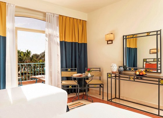 Club Paradisio El Gouna - Wohnbeispiel Doppelzimmer Deluxe (Zimmercodierungen UL1, DC1 & DD1)
