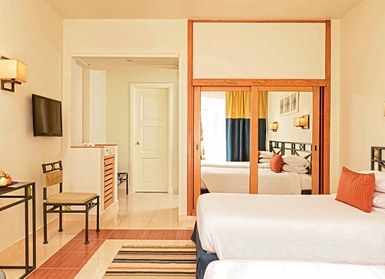 Club Paradisio El Gouna - Wohnbeispiel Doppelzimmer Deluxe (Zimmercodierungen UL1, DC1 & DD1)