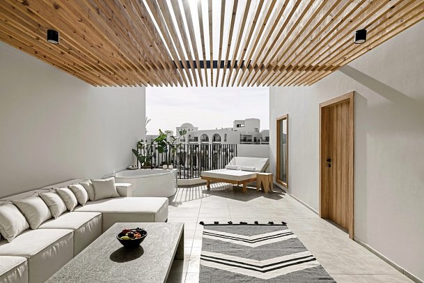 Serry Beach Resort - Wohnbeispiel Penthouse Suite (Zimmercodierung WU1)