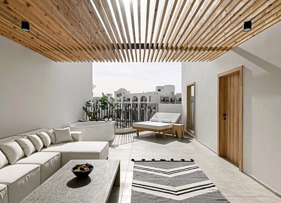 Serry Beach Resort - Wohnbeispiel Penthouse Suite (Zimmercodierung WU1)