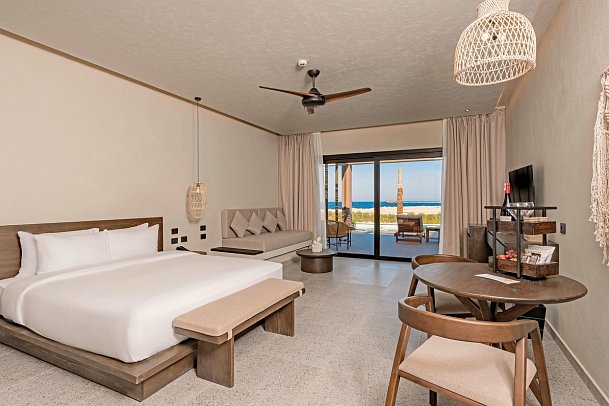 Sentido Naga Bay - Wohnbeispiel Juniorsuite Swim Up Meerblick (Zimmercodierung J1Q)