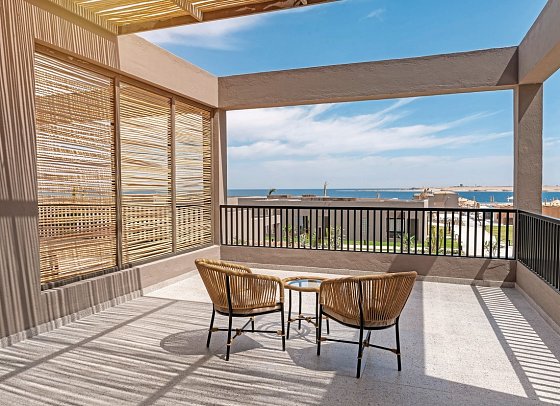 Sentido Naga Bay - Beispiel Balkon Meerblick (Zimmercodierungen JBM, W5M & WIM)