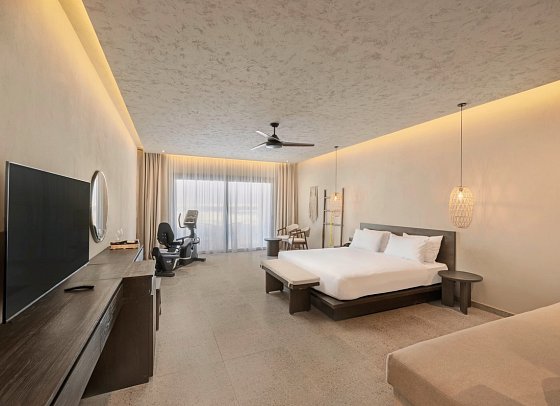 Sentido Naga Bay - Wohnbeispiel Juniorsuite Swim Up Sentido Fitness Beachfront Meerblick (Zimmercodierung J9M)