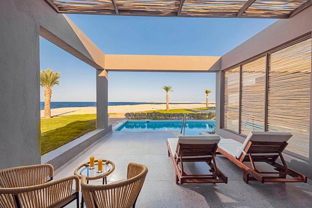 Sentido Naga Bay - Wohnbeispiel Juniorsuite Swim Up Meerblick (Zimmercodierung J1Q)