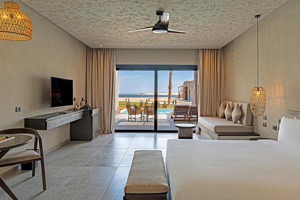 Sentido Naga Bay - Wohnbeispiel Juniorsuite Swim Up Meerblick (Zimmercodierung J1Q)