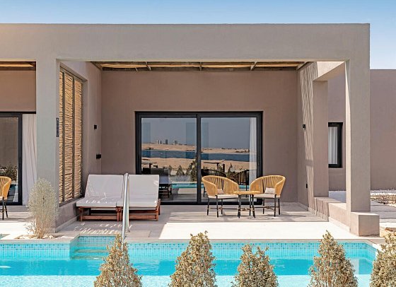 Sentido Naga Bay - Wohnbeispiel Juniorsuite Swim Up Meerblick (Zimmercodierung J1Q)