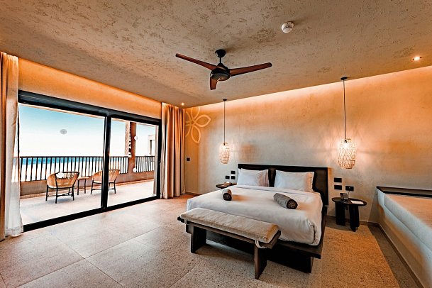 Sentido Naga Bay - Wohnbeispiel Juniorsuite Swim Up Gartenblick (Zimmercodierungen JBQ & JNQ)