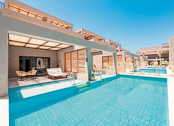 Sentido Naga Bay - Wohnbeispiel Swim Up Zimmer (Zimmercodierungen WBQ & JBQ)