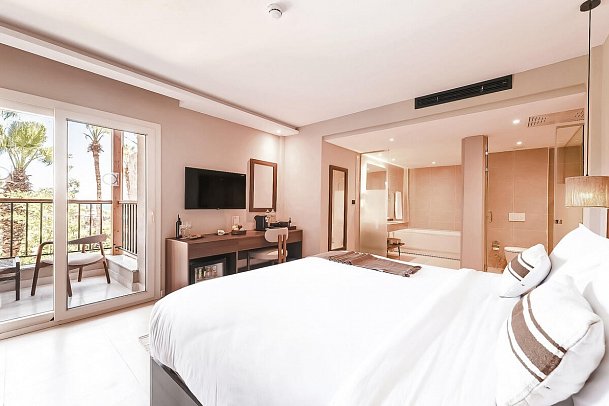 ananea Hurghada - Wohnbeispiel Doppelzimmer Deluxe Meerblick (Zimmercodierung DDM)