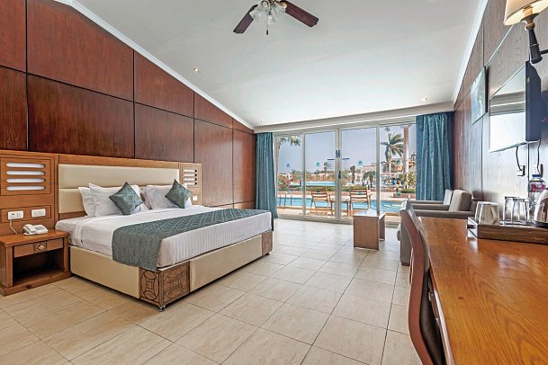 SUNRISE Alora Aqua Park Resort - Wohnbeispiel Doppelzimmer Swim Up (Zimmercodierungen DBQ & DCQ)