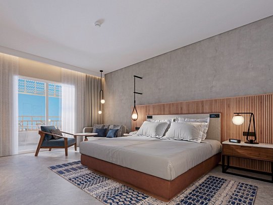 Sheraton Soma Bay Resort - Wohnbeispiel Doppelzimmer Meerblick (Zimmercodierungen D1M & DCM)