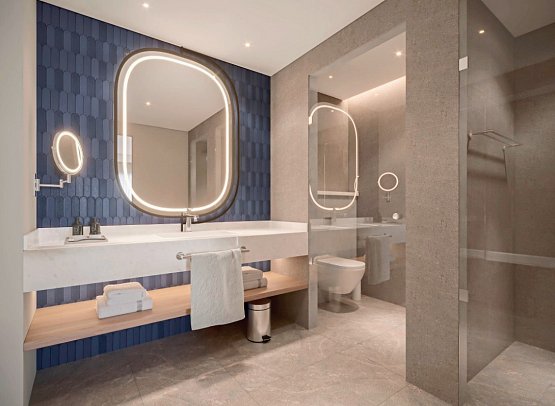 Sheraton Soma Bay Resort - Beispiel Bad Suite Executive Meerblick (Zimmercodierung WTM)