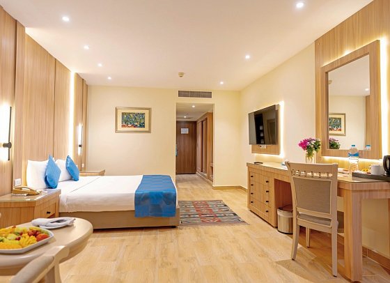 Sentido Caribbean World Soma Bay - Wohnbeispiel Doppelzimmer Swim Up Gartenblick (Zimmercodierung D1Q)