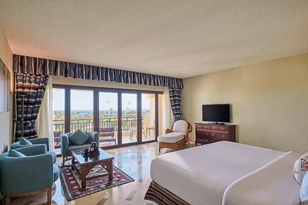 Steigenberger ALDAU Beach Hotel - Wohnbeispiel Juniorsuite Meerblick (Zimmercodierung J9M)