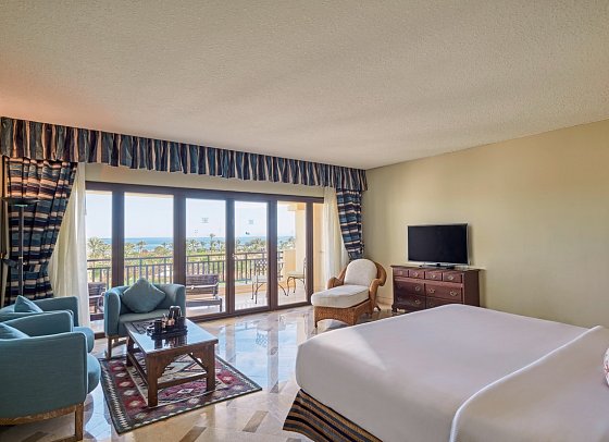 Steigenberger ALDAU Beach Hotel - Wohnbeispiel Juniorsuite Meerblick (Zimmercodierung J9M)