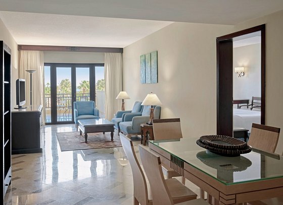 Steigenberger ALDAU Beach Hotel - Wohnbeispiel Juniorsuite Deluxe Meerblick (Zimmercodierung JDM)