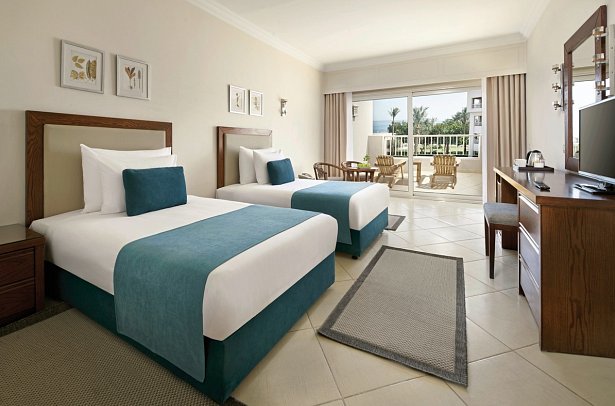 JAZ Soma Beach - Wohnbeispiel Doppelzimmer Superior seitl. Meerblick (Zimmercodierungen DSC & DCC)