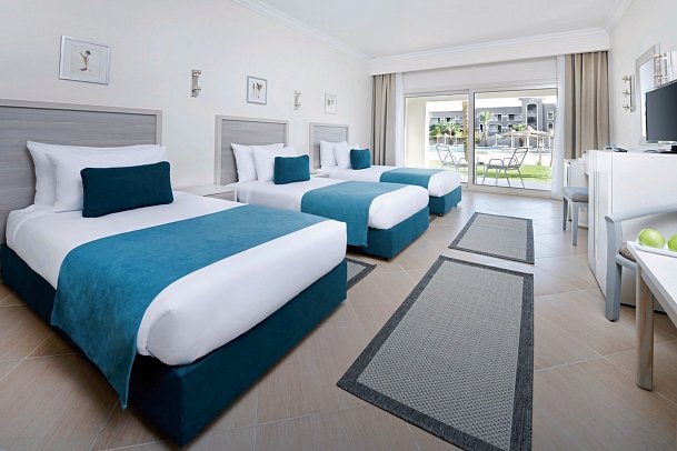 JAZ Soma Beach - Wohnbeispiel Familienzimmer Superior Poolblick (Zimmercodierung FSP)