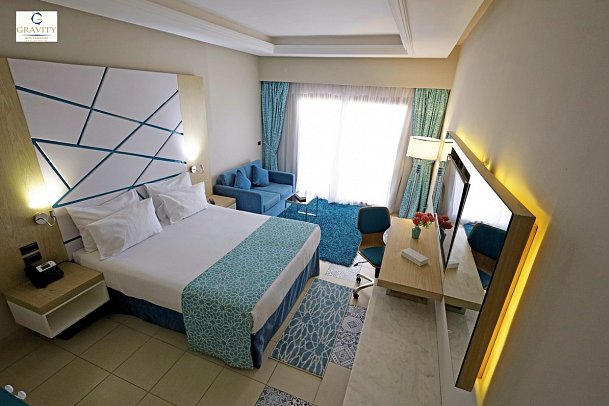 Gravity Hotel & Aquapark Sahl Hasheesh - Wohnbeispiel Doppelzimmer Superior (Zimmercodierungen DSG, DCG, DSM & DCM)