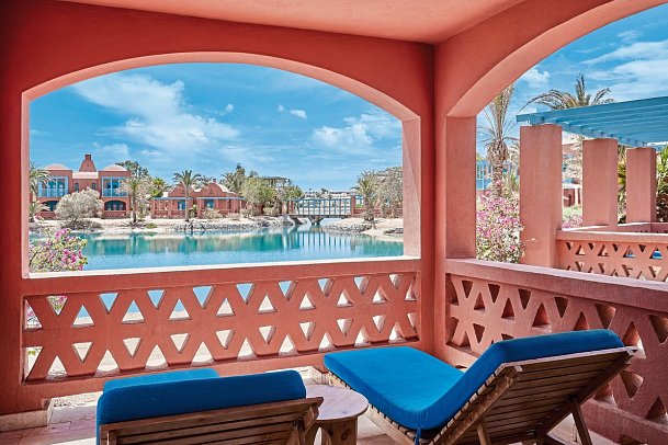 Sheraton Miramar Resort El Gouna - Beispiel Balkon Doppelzimmer Superior (Zimmercodierungen DG1 & DC1)
