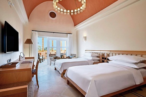 Sheraton Miramar Resort El Gouna - Wohnbeispiel Doppelzimmer Deluxe Meerblick (Zimmercodierungen DGM & DCM)