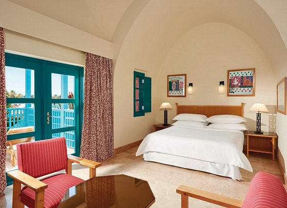 Sheraton Miramar Resort El Gouna - Wohnbeispiel Doppelzimmer Superior, Doppelzimmer Premium (Zimmercodierungen DG1, DC1, DM1 & DC2)