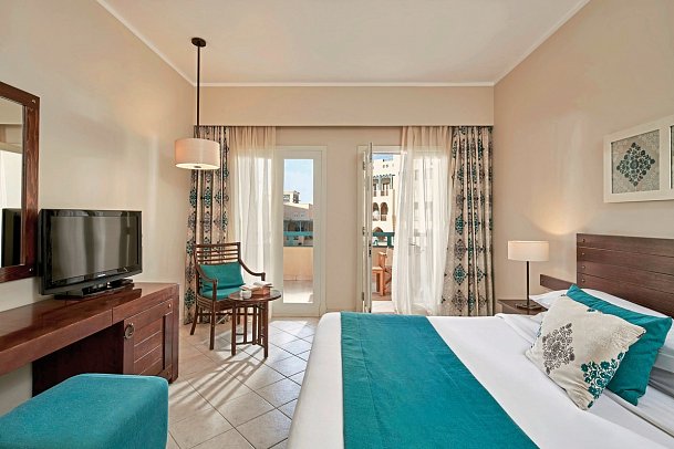 Mosaique Hotel El Gouna - Wohnbeispiel Doppelzimmer Deluxe (Zimmercodierungen DG3, DC1 & DD1)