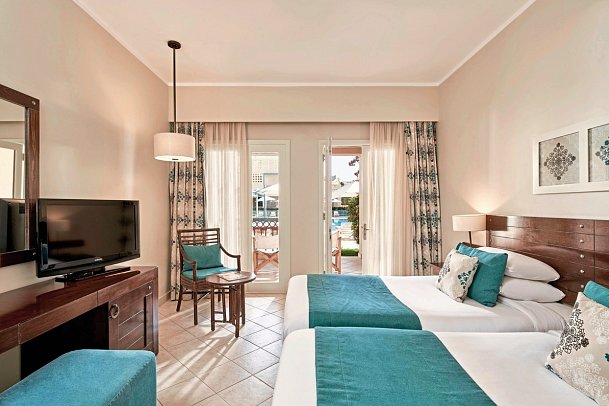 Mosaique Hotel El Gouna - Wohnbeispiel Doppelzimmer Deluxe (Zimmercodierungen DG3, DC1 & DD1)