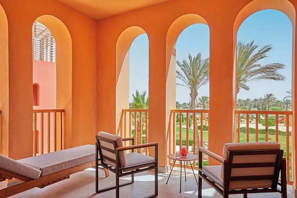 Steigenberger Golf Resort - Beispiel Balkon Doppelzimmer Superior, Doppelzimmer Deluxe (Zimmercodierungen DS3 & DC1)