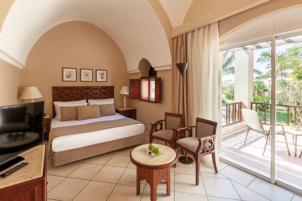 Iberotel Makadi Beach - Wohnbeispiel Doppelzimmer Superior Gartenblick (Zimmercodierungen DSG & DCG)