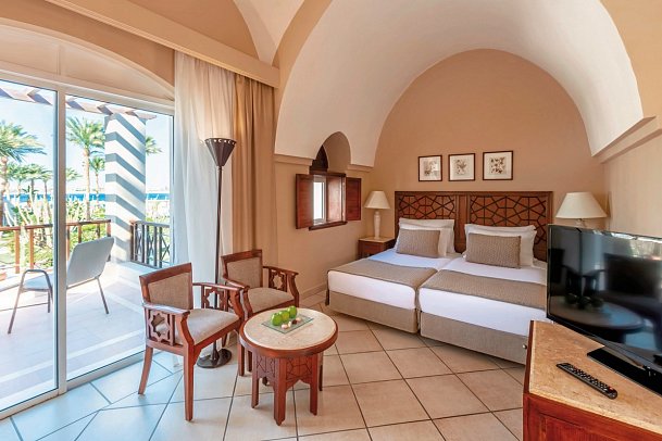 Iberotel Makadi Beach - Wohnbeispiel Doppelzimmer Superior Meerblick (Zimmercodierungen DSM & DCM)