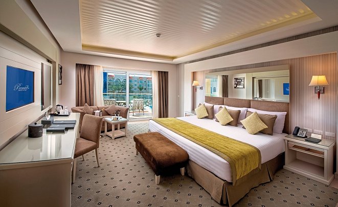 Premier Le Rêve Hotel & Spa - Wohnbeispiel Jacuzzi Deluxe Juniorsuite mit VIP Paket (Zimmercodierung W1P)