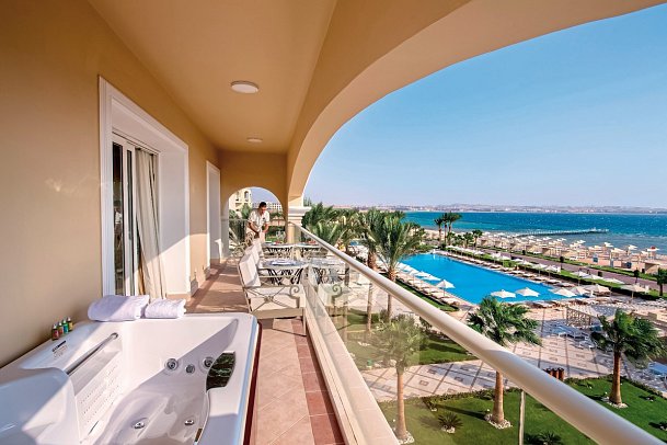 Premier Le Rêve Hotel & Spa - Beispiel Balkon Le Reve Suite mit VIP Paket (Zimmercodierung W5M)