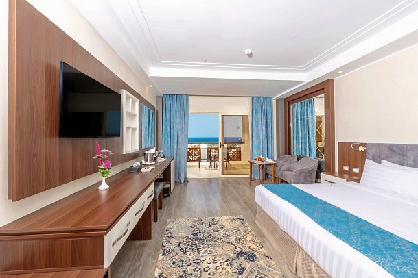 Serenity Alpha Beach - Wohnbeispiel Doppelzimmeer Grand Club (Zimmercodierungen DT2 & DC1)