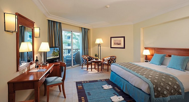 Amwaj Beach Club Abu Soma - Wohnbeispiel Doppelzimmer Standard (Zimmercodierungen DGP, DCP, DGN, DCN, DGM & DCM)