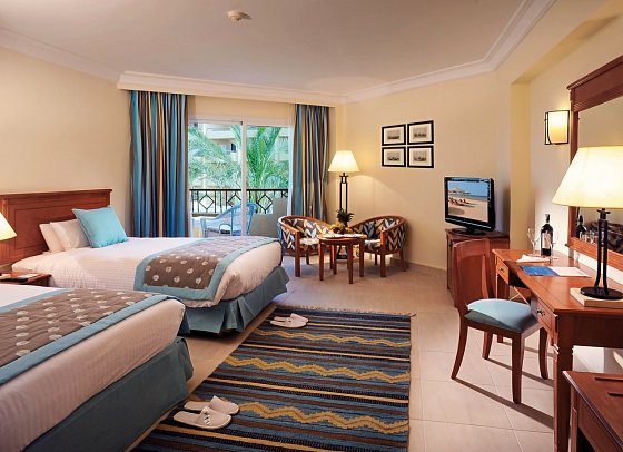 Amwaj Beach Club Abu Soma - Wohnbeispiel Doppelzimmer Standard (Zimmercodierungen DGP, DCP, DGN, DCN, DGM & DCM)