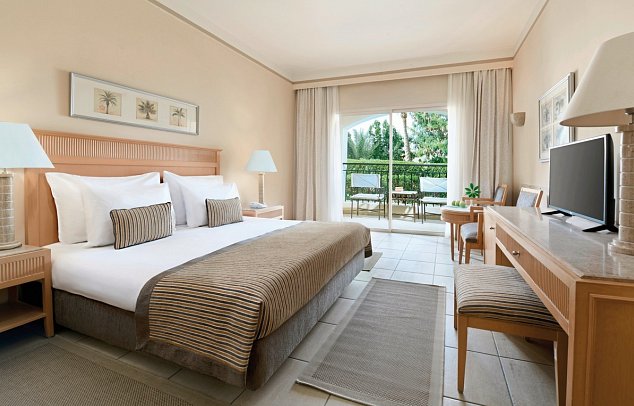 JAZ Makadi Star & Spa - Wohnbeispiel DZ Superior Gartenblick (Zimmercodierungen DSG & DCG)