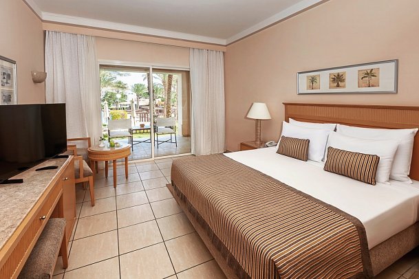 JAZ Makadi Star & Spa - Wohnbeispiel Doppelzimmer Superior Gartenblick (Zimmercodierungen DSG & DCG)