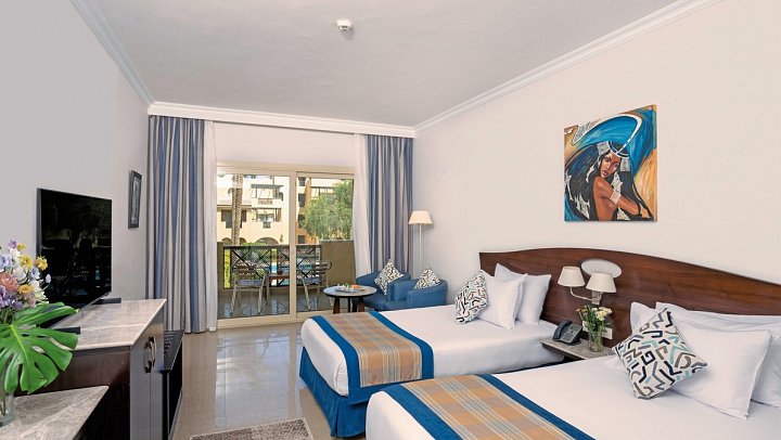 Stella Gardens Resort & Spa - Wohnbeispiel Doppelzimmer (Zimmercodierungen D6G, DCG, D3P & DCP)