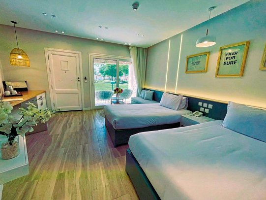 Shams Lodge Water Sports Resort - Wohnbeispiel Bungalow (Zimmercodierungen BB1, BC1 & FV1)