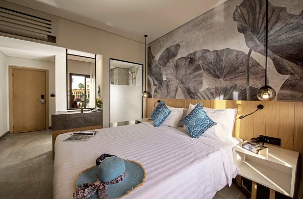 Three Corners Rihana Resort - Wohnbeispiel Familienzimmer mit Verbindungstür (Zimmercodierung FV1)