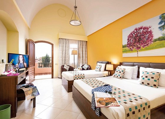 Three Corners Rihana Resort - Wohnbeispiel Familienzimmer Premium (Zimmercodierungen FM1 & FG1)