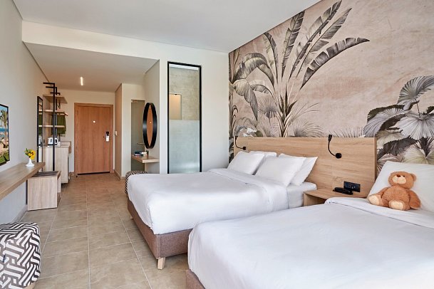 Three Corners Sunny Beach Resort - Wohnbeispiel Dreibettzimmer Premium (Zimmercodierungen TM1 & DM3)
