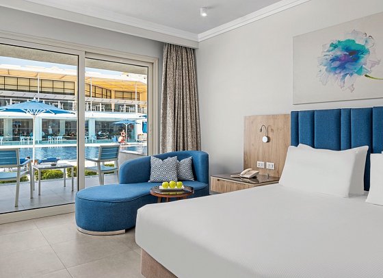 Pickalbatros Blu Spa Resort - Wohnbeispiel Doppelzimmer Deluxe Poolblick (Zimmercodierung DDP)