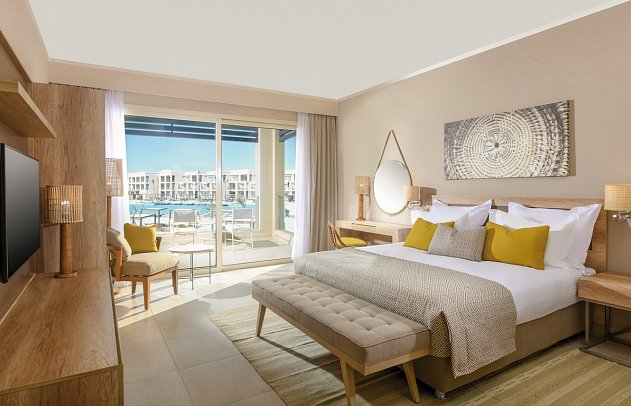 Steigenberger Resort Ras Soma - Wohnbeispiel Doppelzi. Superior seitl. Meerblick (Zimmercodierungen DSN & DCN)