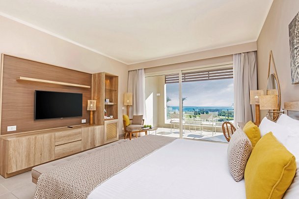 Steigenberger Resort Ras Soma - Wohnbeispiel Doppelzimmer Superior Meeresfront (Zimmercodierungen DSO & DCO)