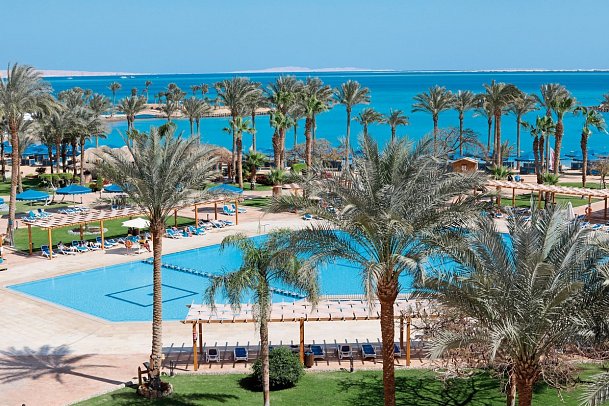 Continental Hotel Hurghada - Ausblick Doppelzimmer Deluxe Meerblick (Zimmercodierungen DDM & DC2)