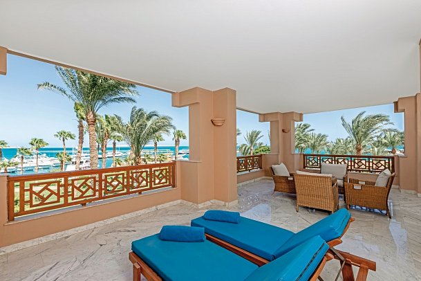 Continental Hotel Hurghada - Beispiel Balkon Suite Familie (Zimmercodierung WI2)