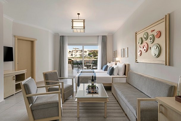 Iberotel Casa del Mar Resort - Wohnbeispiel Familienzimmer Poolblick (Zimmercodierung FBP)