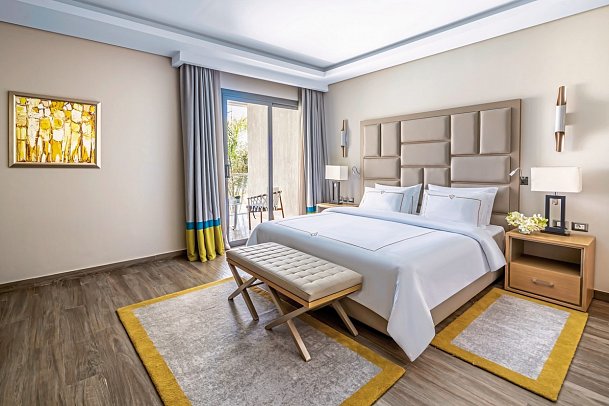 Rixos Premium Magawish Suites & Villas - Wohnbeispiel Suite Lagoon Deluxe (Zimmercodierungen WD1, WC1 & JC1)